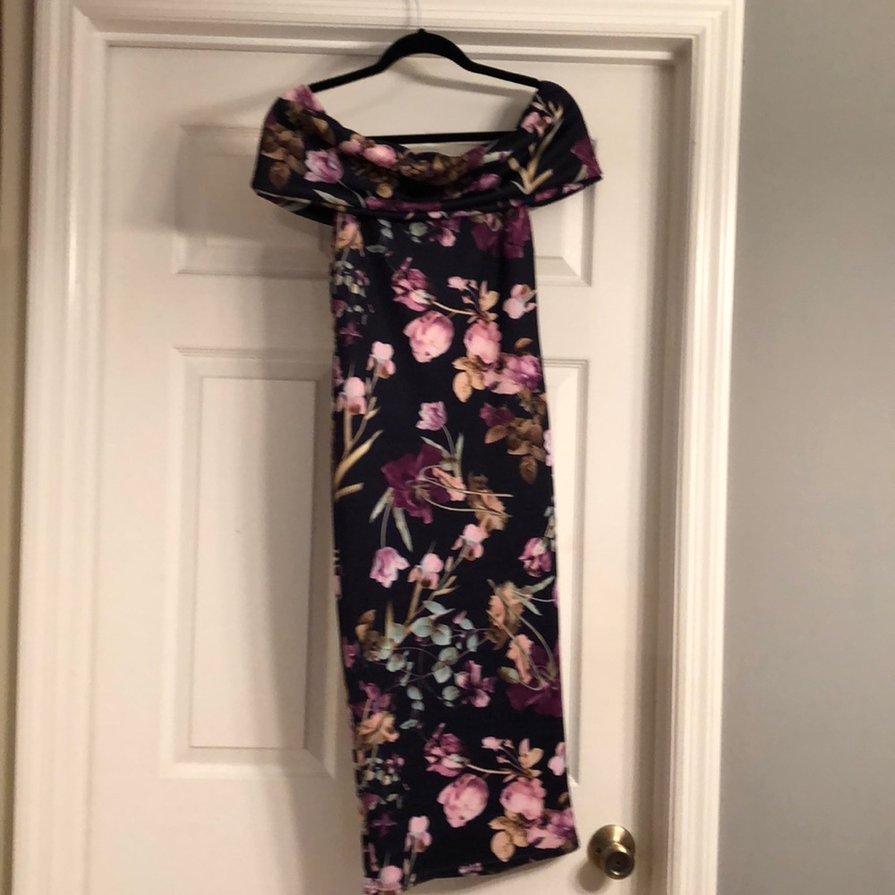 Off the shoulder dress